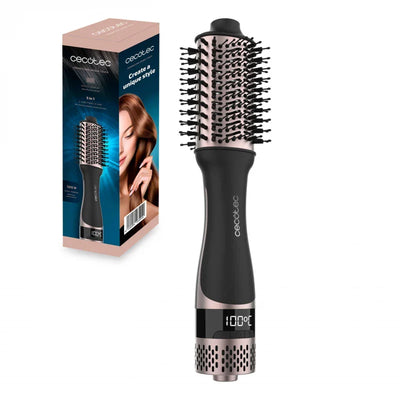 فرشاة تصفيف الشعر Cecotec CeramicCare Unique Touch ‏5 في 1 لتجفيف وتمليس وتمويج الشعر | Cecotec CeramicCare Unique Touch 5-in-1 Hair Styling Brush