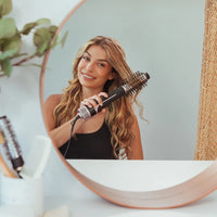 فرشاة تصفيف الشعر Cecotec CeramicCare Unique Touch ‏5 في 1 لتجفيف وتمليس وتمويج الشعر | Cecotec CeramicCare Unique Touch 5-in-1 Hair Styling Brush
