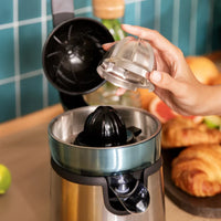 عصارة حمضيات كهربائية سيكوتيك 120 واط لعصر البرتقال والليمون بكفاءة عالية | Cecotec Electric Citrus Juicer 120W