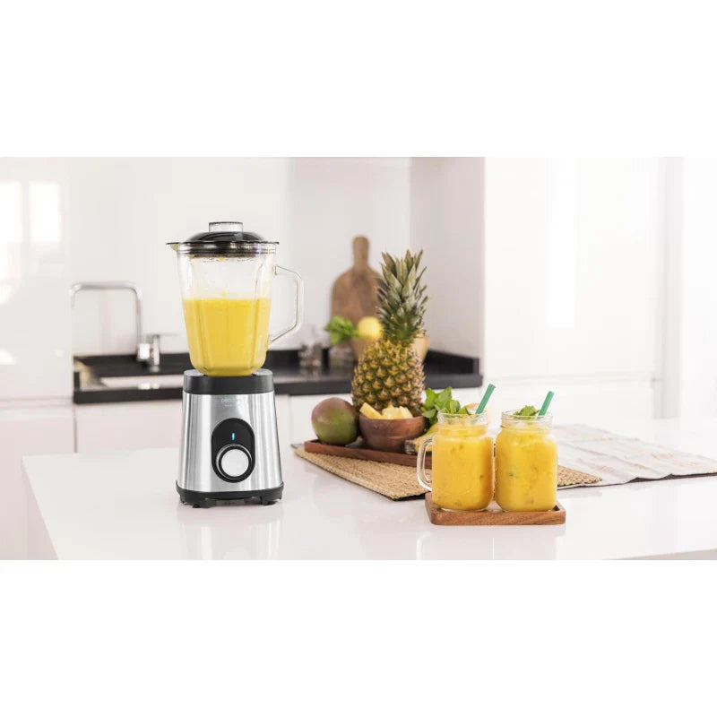 خلاط سيكوتيك عالي الأداء 1800 واط بشفرات تيتانيوم لخلط قوي وسريع | Cecotec High-Performance Blender 1800W with Titanium Blades