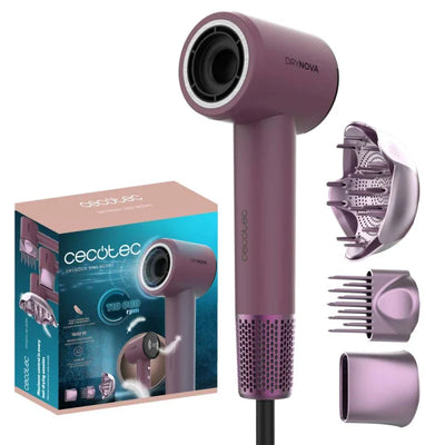 مجفف شعر Cecotec 3 في 1 بقوة 1600 واط محرك رقمي بدون فرش 110000 RPM بتقنية الأيونات | Cecotec 3-in-1 Hair Dryer 1600W Brushless Digital Motor 110000 RPM Ionic Technology