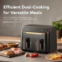 Oraimo NutriFry Duo OH-AF510N Dual Basket Air Fryer Black - View 2