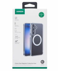 UGREEN Classy Clear Magnetic Protective Case for Samsung Galaxy S25+ Clear | حافظة UGREEN المغناطيسية الشفافة لسامسونج جالاكسي S25+