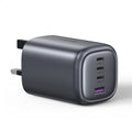 UGREEN USB-A+3×USB-C 100W GaN Tech Fast Charger - شاحن يوجرين 100 واط 4 منافذ GaN سريع