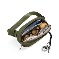 tomtoc SlingBean-T32 belt bag green detail view