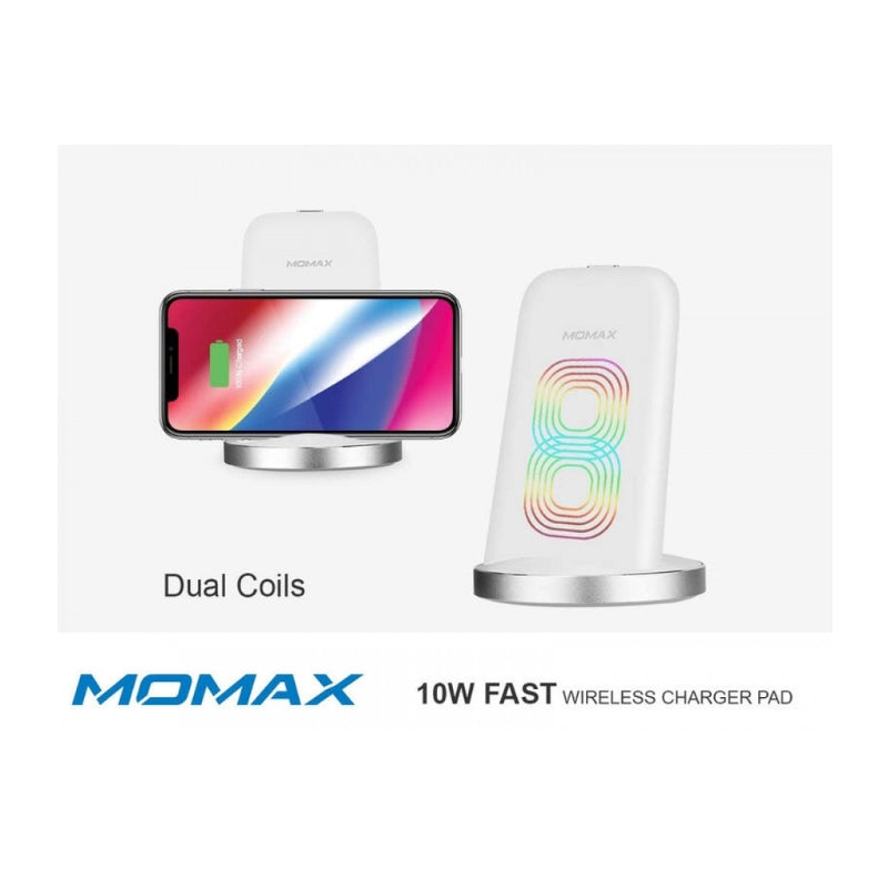 Şarjêra Bêtêl a MOMAX Q.Dock 2 10W - Şarjêra Bêtêl a 10W ji MOMAX