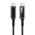 WiWU Warriors Link 100W كابل مغناطيسي معزز بألياف Kevlar Wi-C079 USB-C 1.2م