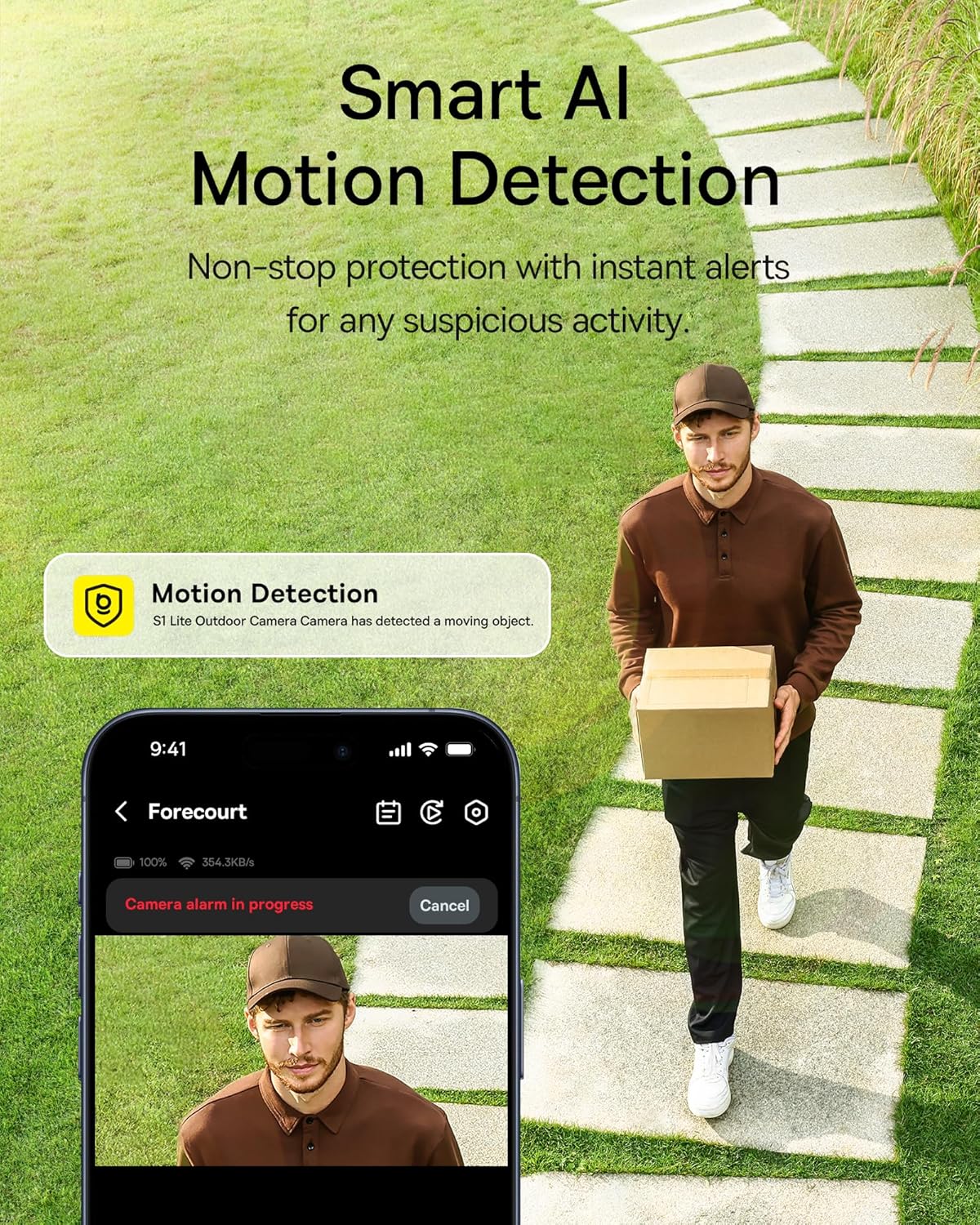 Baseus Security S1 Lite Outdoor Camera - كاميرا مراقبة خارجية بيسوس S1 Lite