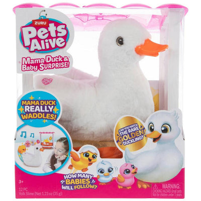 زورو بيتس ألايف ماما بطة وصغارها المفاجأة | ZURU Pets Alive Mama Duck & Baby Surprise 9548