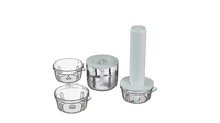 Green Lion Handy Stick Chopper and Grinder Set 30W White GNHANCHPRWH - Detail 2