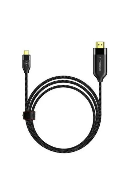 كيبل مكدودو تايب سي الى HDMI بدقة 4K وبطول 2 متر | Mcdodo 2M Type-C to HDMI Cable High Quality 4K Resolution