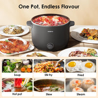 Oraimo SmartCooker OHP-201A 3L Electric Cooker Graphite Grey - Gallery View 5