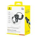 شاحن سيارة بيسوس Circular Plastic 60 واط مع منفذي USB-C وUSB-A وكابل USB-C إلى Lightning – أسود | Baseus Circular Plastic 60W Car Charger USB-C & USB-A + USB-C to Lightning Cable Cosmic Black