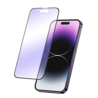 Green Lion 9H Purple Protection Matte Glass for iPhone 14 Pro - Purple | واقي شاشة جرين ليون 9H حماية بنفسجية مطفي لآيفون 14 برو - بنفسجي