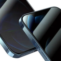 Green Lion 9H Steve Privacy Full Glass Screen Protector for iPhone 12 Pro Max (6.7") - زجاج حماية جرين ليون ستيف بخاصية الخصوصية