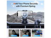 حامل هاتف للسيارة جويرووم للداشبورد بتصميم انسيابي ودوران 360 درجة | JoyRoom JR-ZS284 Universal Vehicle Dashboard Phone Holder 360° Rotating Car Mount