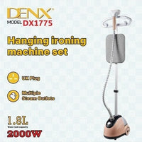 DENX Professional Garment Steamer 2000W 2-in-1 DX1775 | مكواة بخار احترافية دينكس 2 في 1