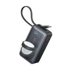 باور بانك أنكر ماج جو بسعة 10,000 مللي امبير للايفون + ساعة ابل | Anker MagGo 10,000mAh Power Bank for Apple Watch + iPhone