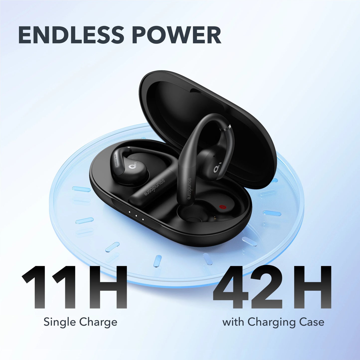 سماعات انكر ساوندكور AeroFit بتصميم مفتوح الاذن | Anker Soundcore AeroFit Open-Ear Earbuds