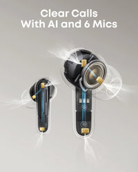 سماعات انكر P41i اللاسلكية مع شاحن هاتف محمول مدمج | P41i Wireless Earbuds with Built-in Portable Phone Charger