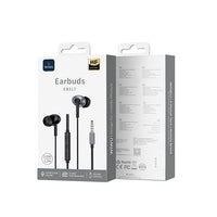 سماعات ويوو EB317 سلكية 3.5 ملم مع مايكروفون وعزل ضوضاء | WiWU 3.5mm Stereo Wired Earbuds EB317 with Noise-Canceling Mic