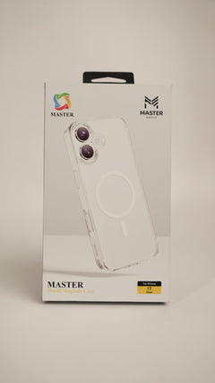 Master Shield MagSafe Case iPhone 17 Pro Max Clear - Bundle