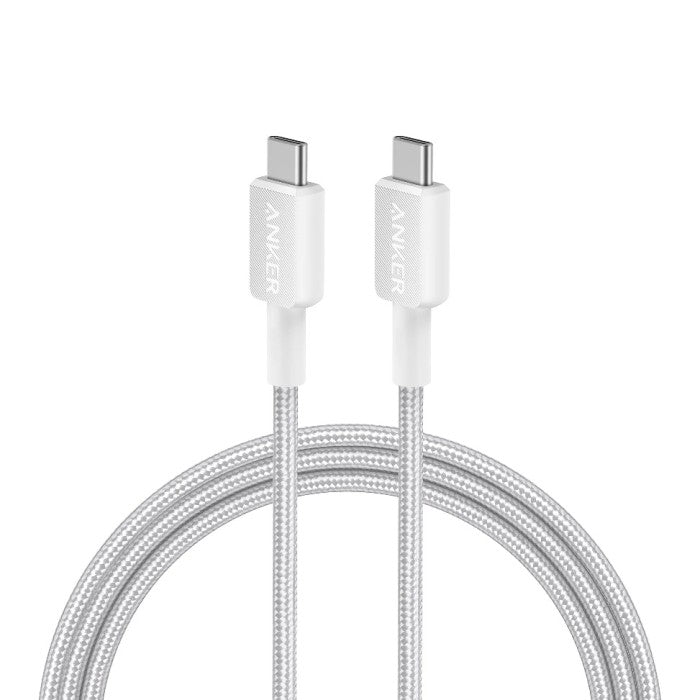 كيبل انكر تايب سي الى تايب سي بقدرة 60 واط | Anker 322 Type-C to Type-C Cable 60W
