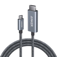 كيبل انكر نانو يو اس بي سي الى اج دي ام اي بدقة 4K, بطول 1.8م | Anker Nano USB-C to HDMI Cable 6ft, 4K@60Hz