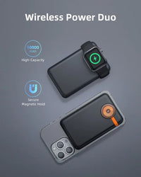 INNOSTYLE PowerMag Duo 2-in-1 10000mAh Magnetic Powerbank | باور بانك مغناطيسي 10000 مللي أمبير