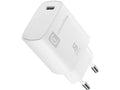 Şarjêra rêwîtiyê ya Cellularline 20W USB-C - Şarjêra bilez a USB-C 20W - Spî