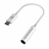 محول USB-C إلى سماعة 3.5 ملم | Promate AUXLink-C Dynamic Stereo USB-C to 3.5mm AUX Adapter
