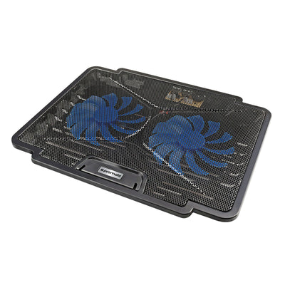Promate AirBase-1 laptop cooling pad with two fans - main view