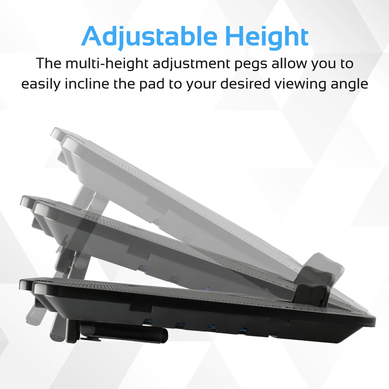 Promate AirBase-1 dual USB ports and speed control detail