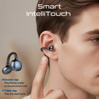 Promate AirClip-Pro Open Ear TWS Earbuds 500mAh Black-Detail