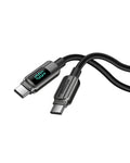 Innostyle DigiPower USB-C to USB-C Cable 100W Digital Display 1.2m - DP-CC1001 | كابل انوستايل ديجي باور يو اس بي سي بشاشة رقمية 100 واط 1.2 متر