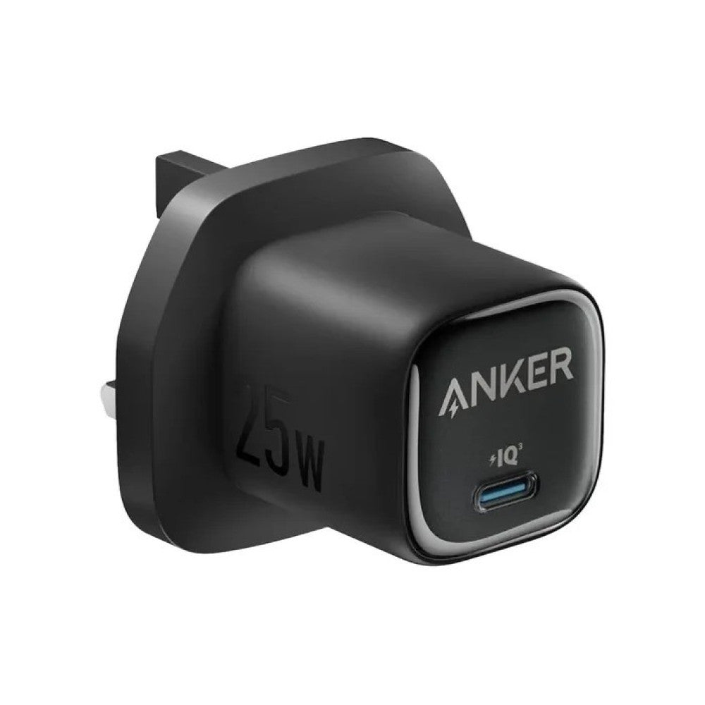 شاحن جداري انكر بقدرة 25 واط بمنفذ تايب سي  | Anker 25W Compact Wall Charger