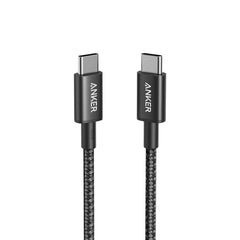 Kabloya Anker Nylon 333 USB-C bo USB-C, 100W - 1.8 Metre