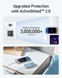 باور بانك انكر باور كور 533 بسعة 10000 مللي امبير وبقدرة شحن 30 واط | Anker 533 Power Bank PowerCore 30W 10000 PD