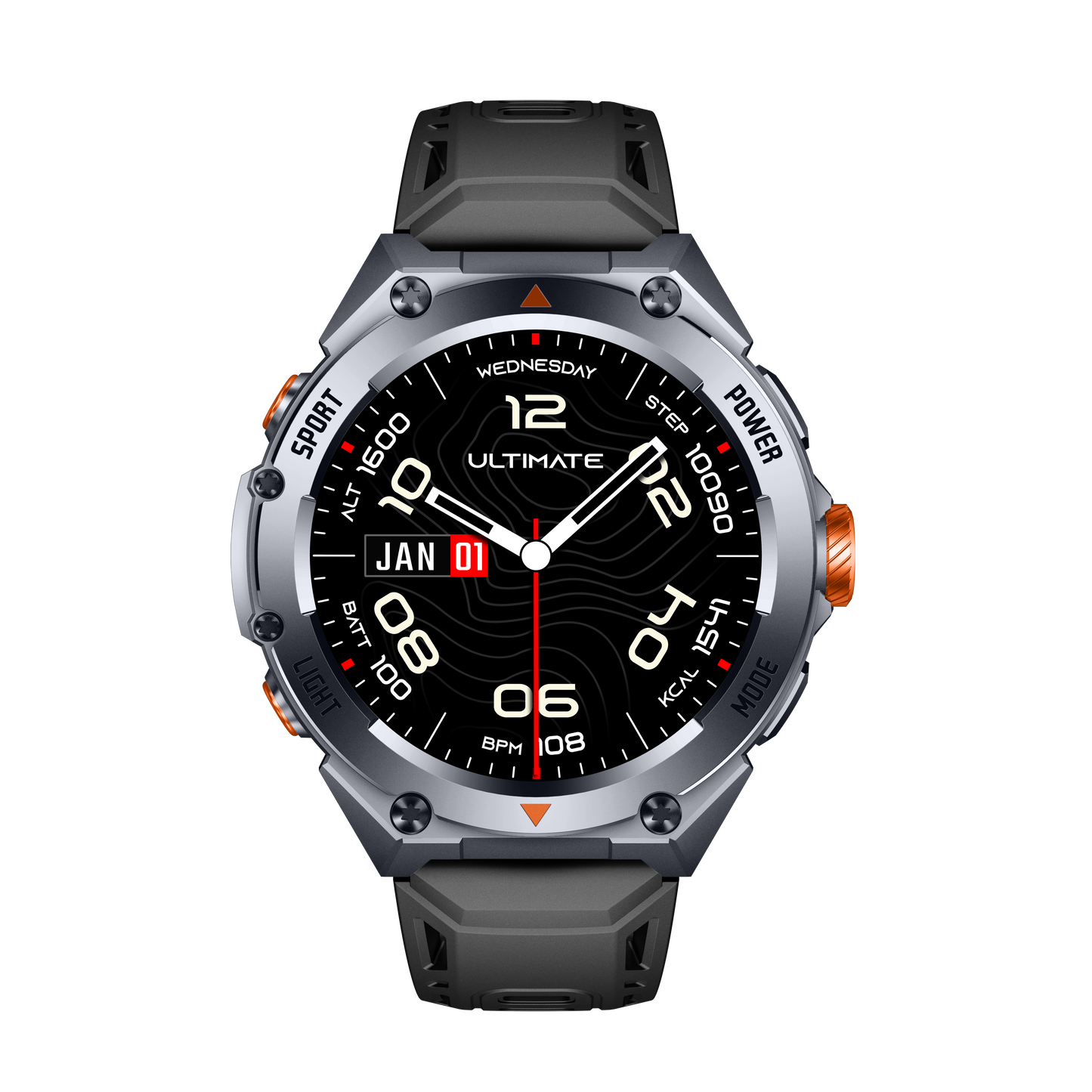 ساعة ماستر G1 الذكية بشاشة AMOLED ومكالمات بلوتوث | Master Watch G1 Smart Watch With AMOLED Display and BT Calling