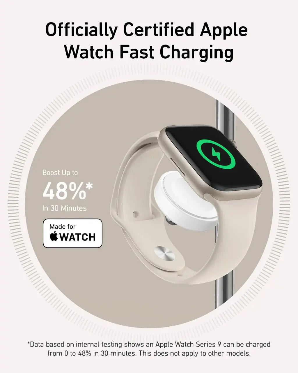 حامل وشاحن لاسلكي انكر ماج جو 3 في 1 بقدرة شحن 15 واط | Anker MagGo 15W 3-in-1 Charging Stand, Qi2 Certified Wireless Charger for iPhone