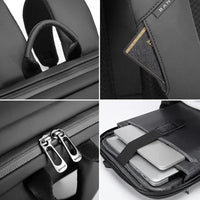 حقيبة ظهر للابتوب من بانجي نوفا, مقاومة للماء مع منفذ يو اس بي | BANGE Nova Laptop Backpack Water-Resistant with USB Charging