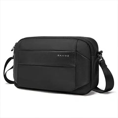 BANGE Men's Shoulder Crossbody Bags,  Waterproof Bag – Black | حقيبة كتف بانجي مقاومة للماء, تصميم عملي للاعمال والرحلات