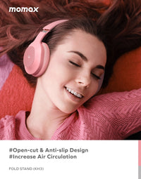 سماعة موماكس سبارك ماكس BH1M اللاسلكية بتقنية الغاء الضوضاء | Momax Spark Max BH1M Wireless Over-Ear Headphones with ANC