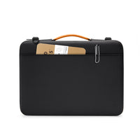 tomtoc Defender-A40 black shoulder bag carried