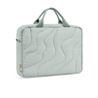 tomtoc Terra-A28 14 inch puffy laptop bag in Lakeshore blue