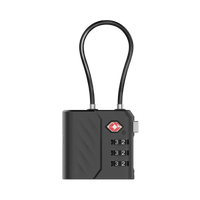قفل موماكس PinLock الذكي, متوافق مع ابل فايند ماي | Momax PinLock TSA Padlock with Apple Find My Locator