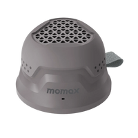 Momax 1-Vibe Go Magnetic Speaker Grey - Front