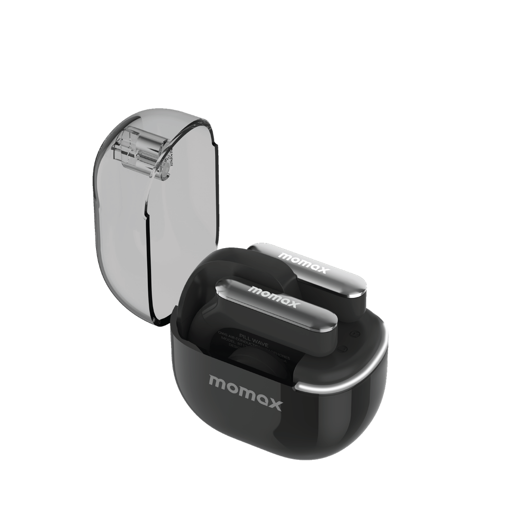 سماعات موماكس Pills Wave اللاسلكية بتقنية التوصيل الهوائي | Momax Pills Wave OWS Air Conduction Wireless Headphones