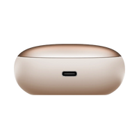 Momax 1-Vibe Lite ANC Earbuds Sandstone - Case Open