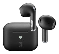 Cellularline CRYSTAL TWS Bluetooth 5.0 Wireless In-Ear Earphones with Charging Case Environment Noise Cancelling - كريستال سماعات أذن بلوتوث مزودة بتقنية إلغاء الضوضاء البيئية من سليولارلاين